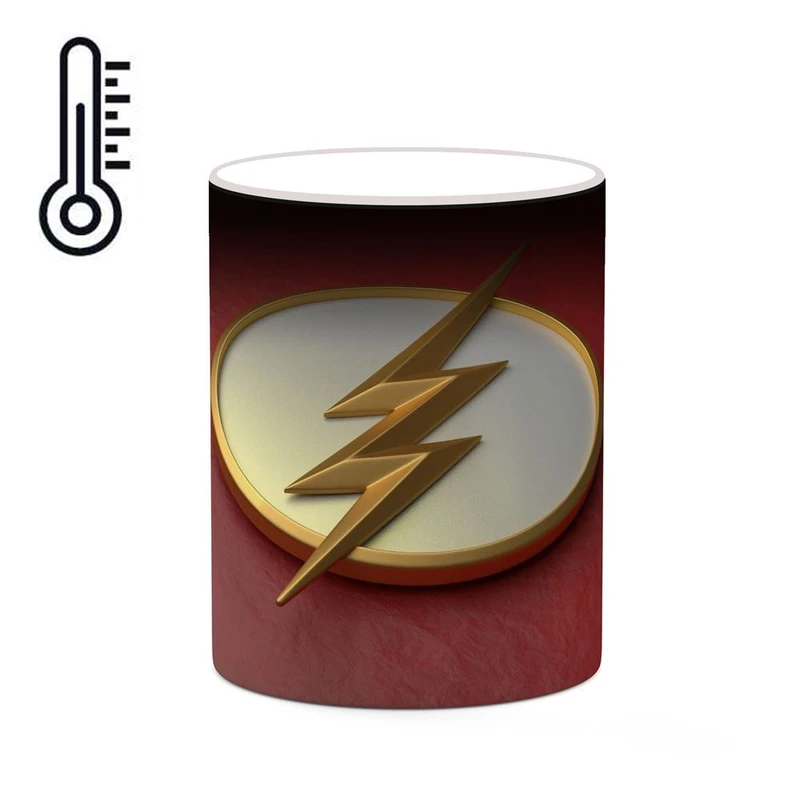 ماگ حرارتی کاکتی مدل فلش The Flash کد mgh40162