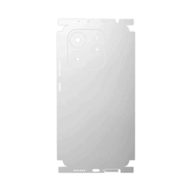 برچسب پوششی ماهوت مدل Matte-White-FullSkin مناسب برای گوشی موبایل شیائومی Redmi Note 14 4G