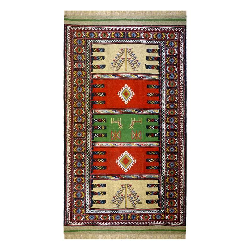 گلیم دستباف دو متری کد 5077