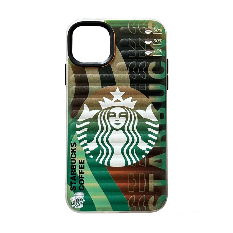 کاور مدل استارباکس پافری کد 01 مناسب برای گوشی موبایل اپل iphone 11