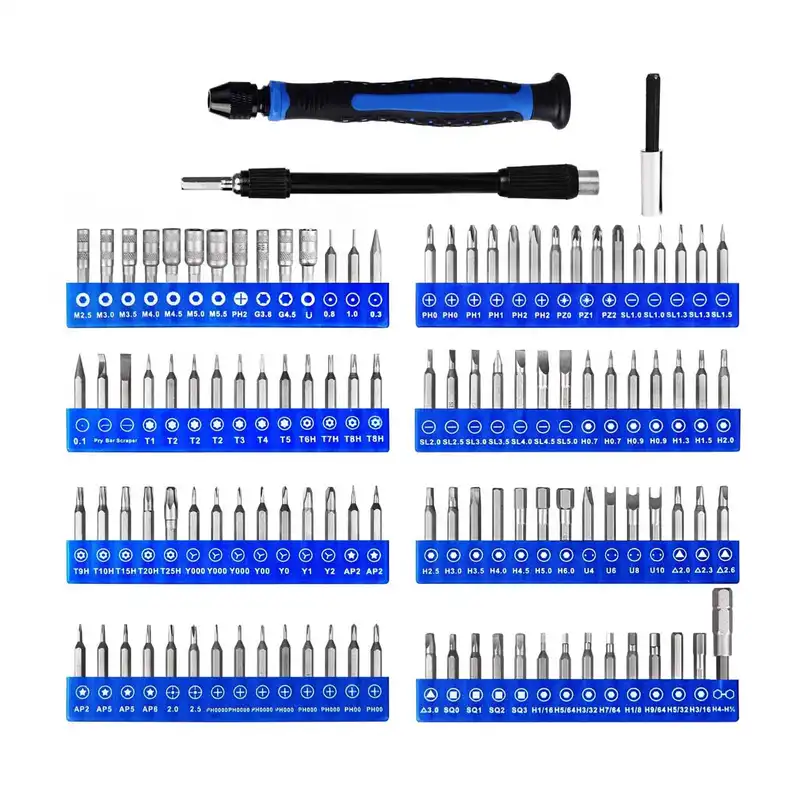 مجموعه 126 عددی سری پیچ گوشتی یاکسون مدل YX-6018