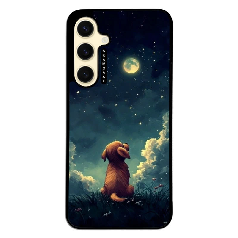 کاور آکام مدل AMC-WSGS24FE-DOGS-8 مناسب برای گوشی موبایل سامسونگ Galaxy S24 FE