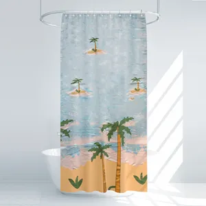    پرده حمام آرمیتا کد W016 سایز 180 × 200 سانتی‌ متر