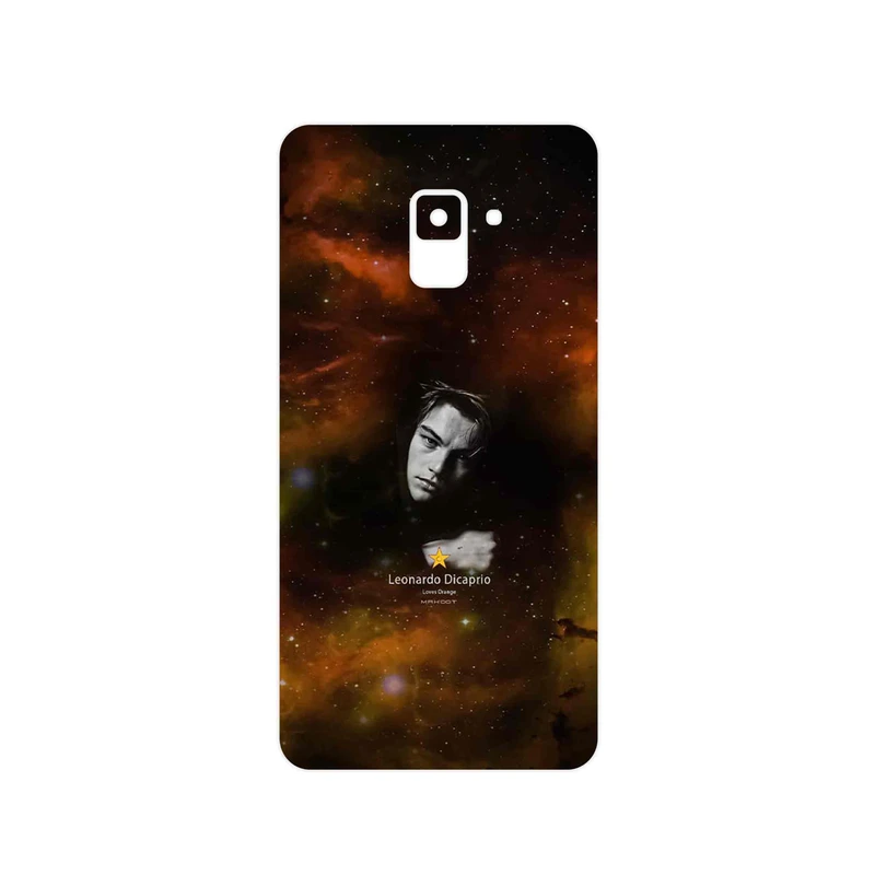 برچسب پوششی ماهوت مدل Leonardo Dicaprio مناسب برای گوشی موبایل سامسونگ Galaxy A8 Plus 2018