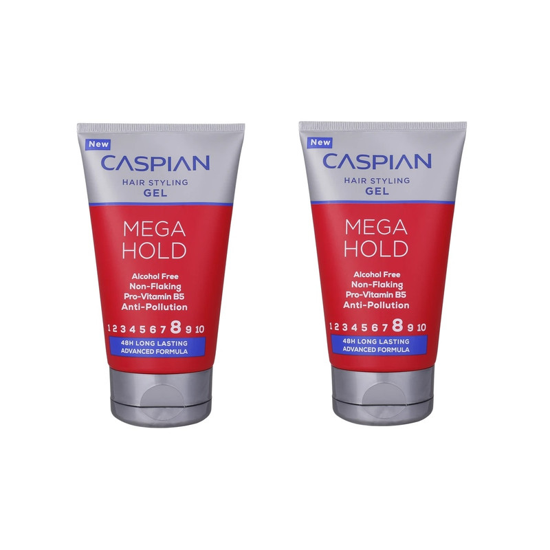 ژل مو کاسپین مدل Mega Hold حجم 150 میلی لیتر مجموعه 2 عددی