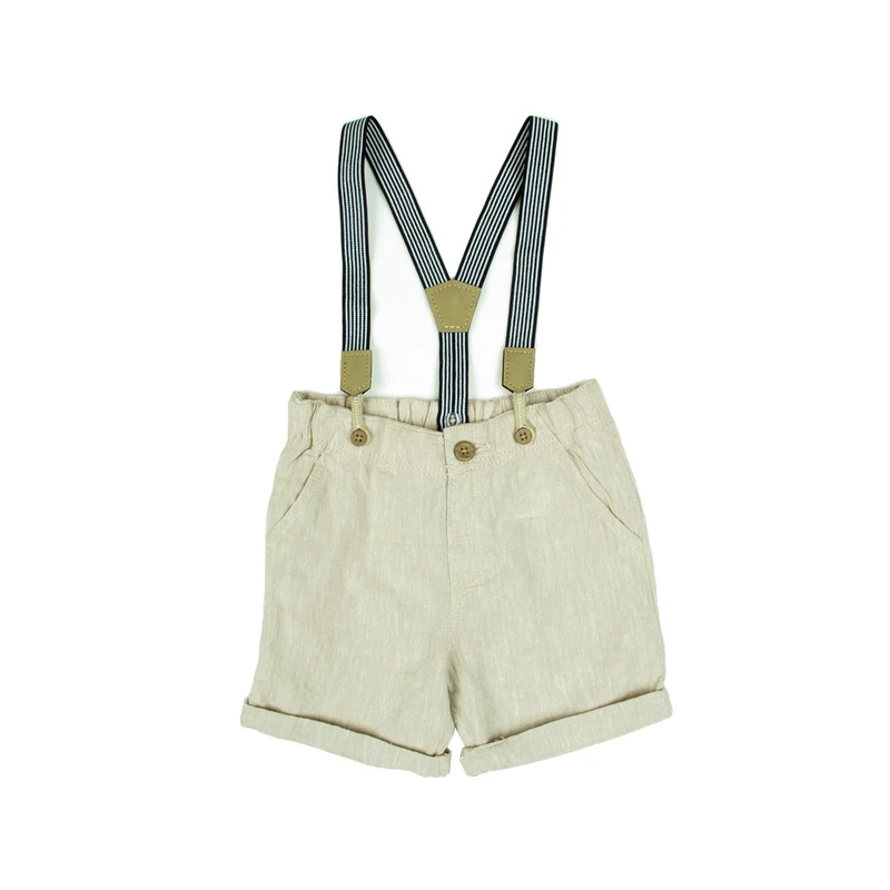 شلوارک پسرانه مدل ساسبنددار کد pk-ss00