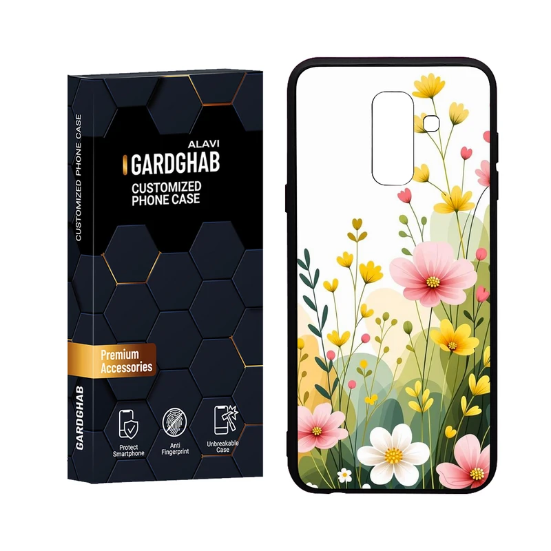 کاور گارد قاب علوی مدل Glass مناسب برای گوشی موبایل سامسونگ Galaxy J8 2018