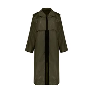بارانی زنانه جاستیفای مدل W0414206RC-OLIVE