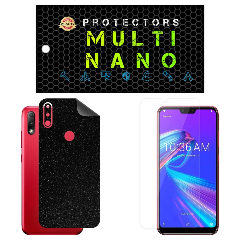 محافظ صفحه نمایش مولتی نانو مدل X-SFG مناسب برای گوشی موبایل ایسوس Zenfone Max Plus M2 / ZB634KL به همراه برچسب پوششی
