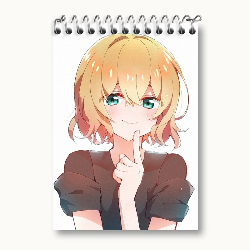 دفتر یادداشت 50 برگ خندالو مدل مامی انیمه کانوجو اوکاری کد 34828