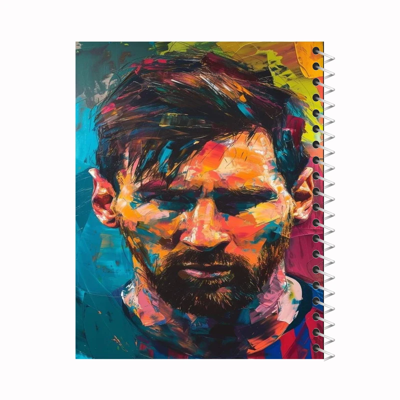 دفتر نقاشی 60 برگ طرح لیونل مسی کد 005