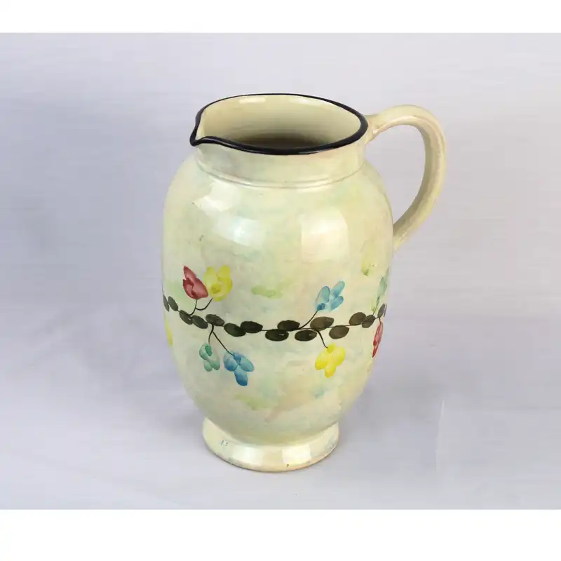 ست 7 پارچه پارچ و لیوان سفالی مدل ابروباد