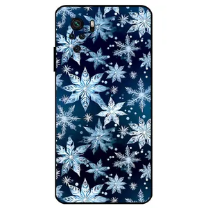 Megafone Snowflake 2824 Cover For Xiaomi Redmi Note 10 4G / 10S 4G