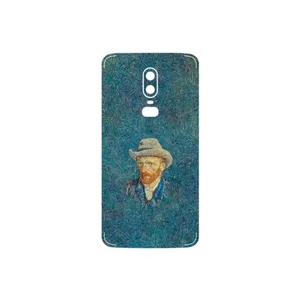 MAHOOT Self portrait with a gray felt hat Cover Sticker for OnePlus 6
