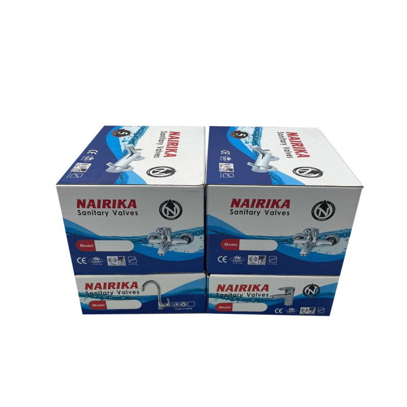 ست شیرآلات نایریکا مدل آروین کد B-02 مجموعه 4 عددی