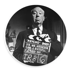 دیوارکوب طرح آلفرد هیچکاک مدل wtb293