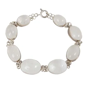 دستبند نقره زنانه بازرگانی میلادی مدل درنجف کد DP_473