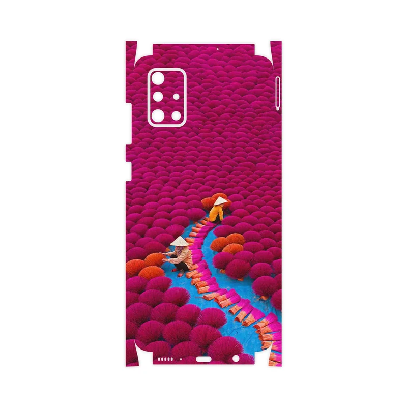برچسب پوششی ماهوت مدل Vietnam Incense Wood Farms-FullSkin مناسب برای گوشی موبایل سامسونگ Galaxy A71