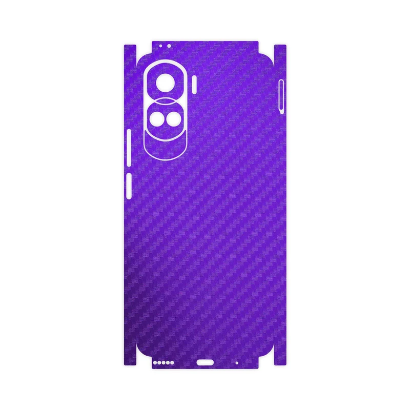 برچسب پوششی ماهوت مدل Purple-Fiber-FullSkin مناسب برای گوشی موبایل آنر 90 Lite
