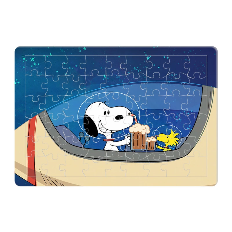 پازل 54 تکه هومرو مدل PL409 طرح انیمیشن اسنوپی