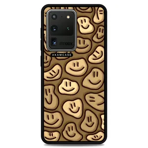 AKAM AMCWSGS20U-HAPPY FACE1 Cover For Samsung Galaxy S20 Ultra