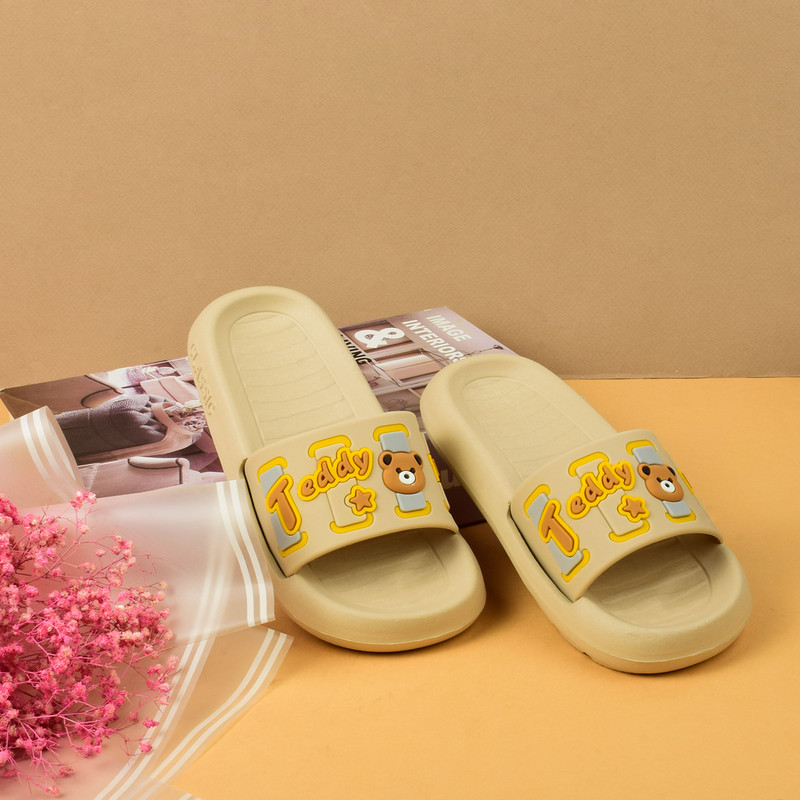 دمپایی پسرانه مدل CUTE TEDDY NCF.3723