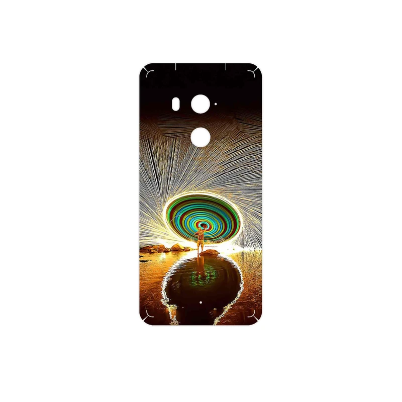 برچسب پوششی ماهوت مدل Night Light Fountain مناسب برای گوشی موبایل اچ تی سی U11 Plus