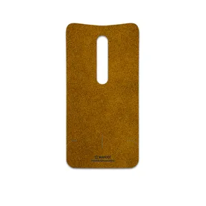 MAHOOT Brown-Chamois-Leather Cover Sticker for Motorola Moto X Style