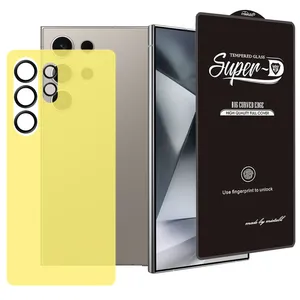 Akuara SuperD-Back-Ring Screen Protector For Samsung Galaxy S24 Ultra 5G with Back and Lens protector