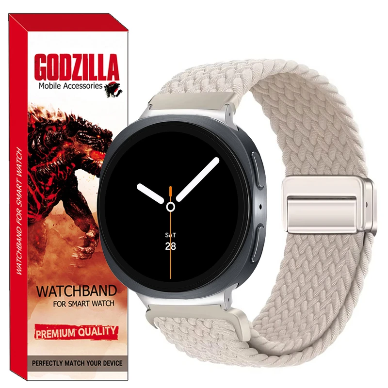 بند گودزیلا مدل Braided-W8 مناسب برای ساعت هوشمند سامسونگ Galaxy Watch 8 44MM / 40MM
