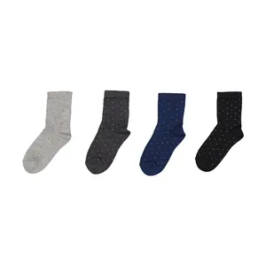 جوراب پسرانه ال سی وایکیکی مدل W115579Z4-K00-MIXYARNDYED بسته 4 عددی