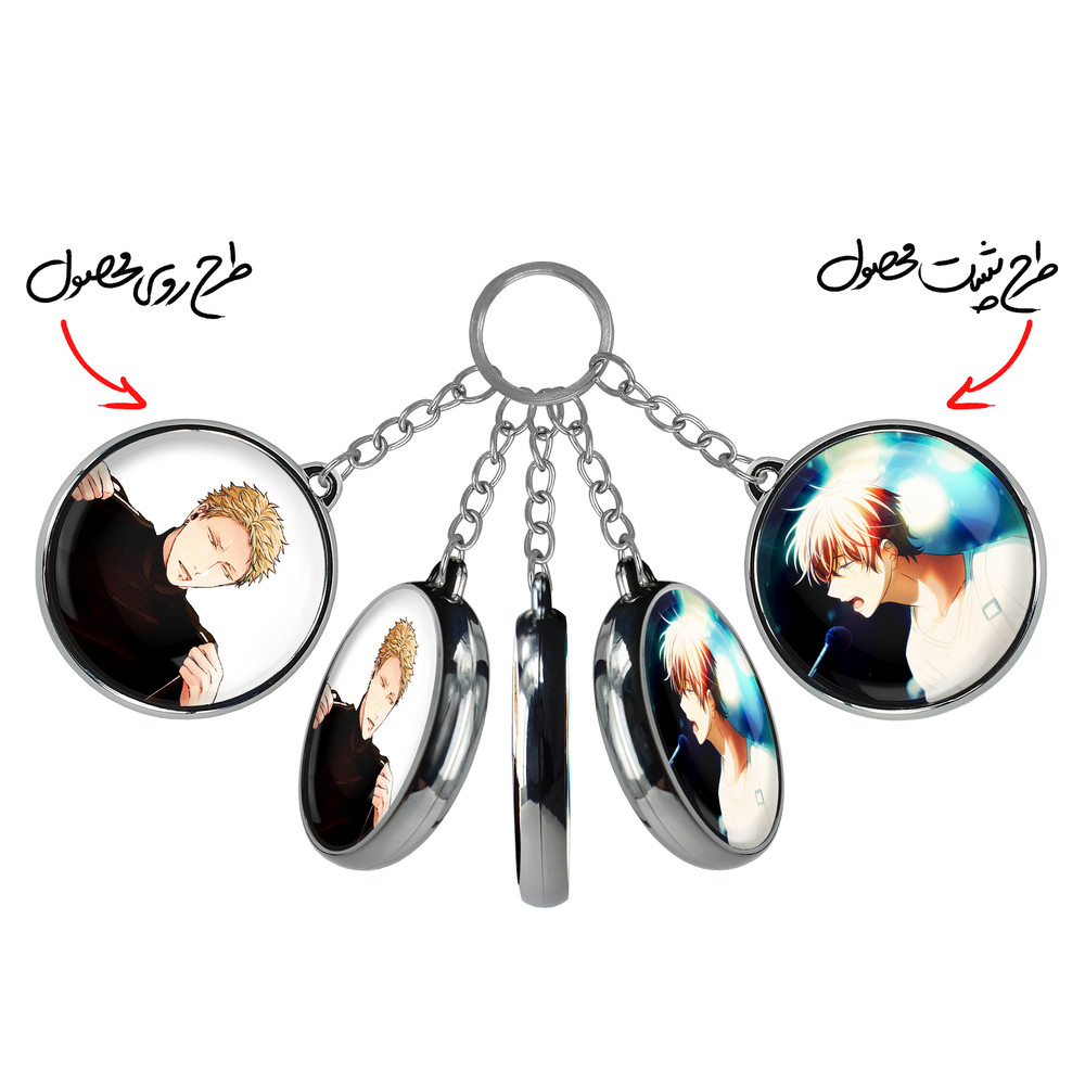 جاکلیدی خندالو طرح مافویو ساتو و آکیهیکو کایجی انیمه گیون مدل دوطرفه کد 1309013091