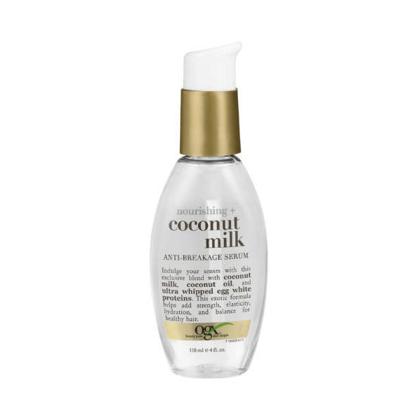 سرم مو او جی ایکس مدل COCONUT MILK ANTI BREAKAGE حجم 118 میلی لیتر سرم مو او جی ایکس مدل COCONUT MILK ANTI BREAKAGE حجم 118 میلی لیتر
