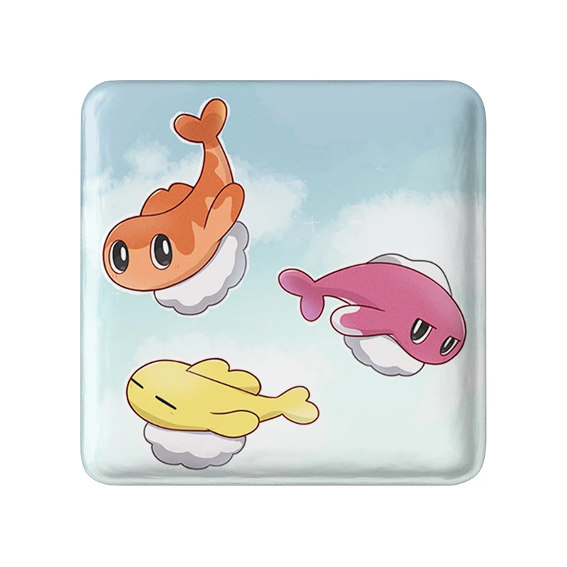 مگنت خندالو طرح بازی پوکمون (pokemon) مدل مربعی کد 32726