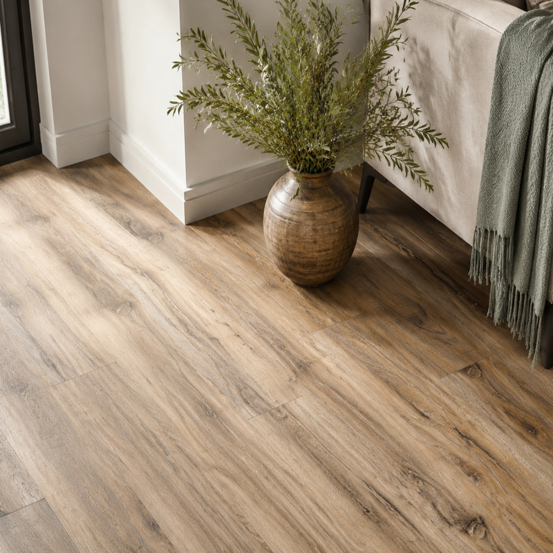 کفپوش مدل PVC طرح Vintage Walnut