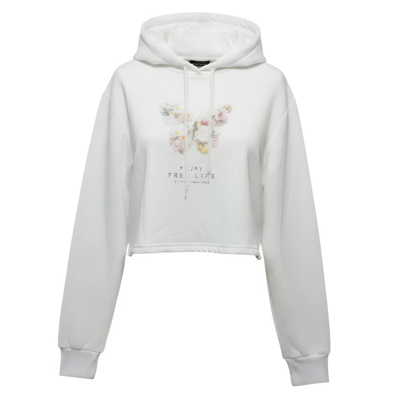 کراپ هودی زنانه شین کد 0263