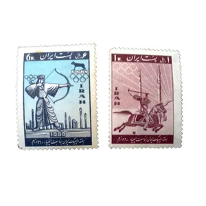 تمبر یادگاری مدل هفته المپیک کد IR2510 مجموعه 2 عددی