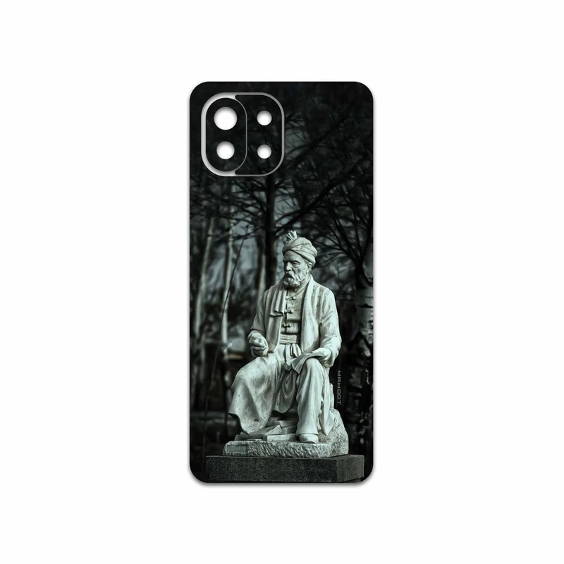 برچسب پوششی ماهوت مدل Ferdowsi-Logo مناسب برای گوشی موبایل شیائومی MI 11 LITE