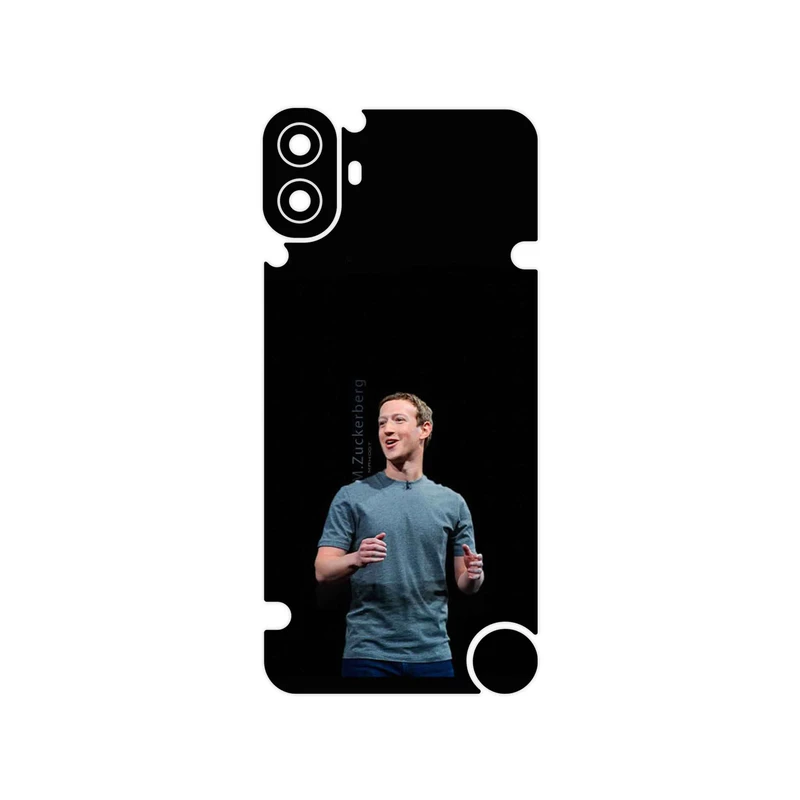 برچسب پوششی ماهوت مدل Mark_Zuckerberg مناسب برای گوشی موبایل ناتینگ CMF Phone 1