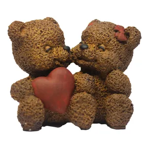 مجسمه دوخرس مدل روز عشق