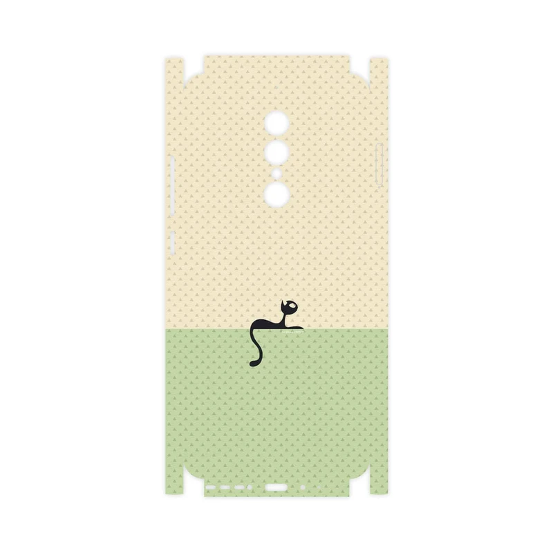 برچسب پوششی ماهوت مدل Minimal Internet Cat Icon-FullSkin مناسب برای گوشی موبایل جی ال ایکس Shahin