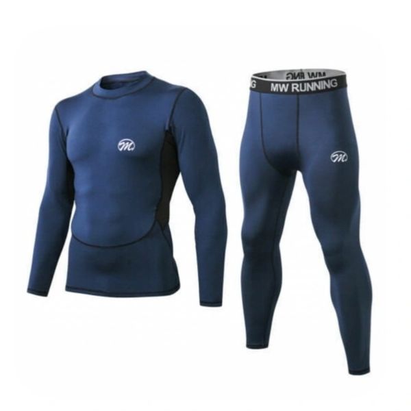 ست تی‌شرت  و لگینگ ورزشی مردانه میت هو مدل بیس لایر MU3