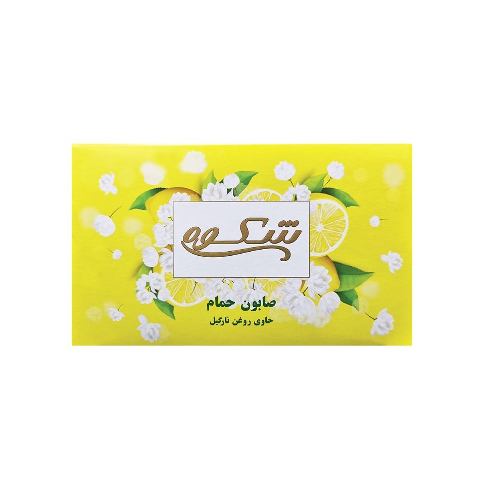 صابون شستشو شکوه مدل روغن نارگیل وزن 125 گرم بسته 6 عددی