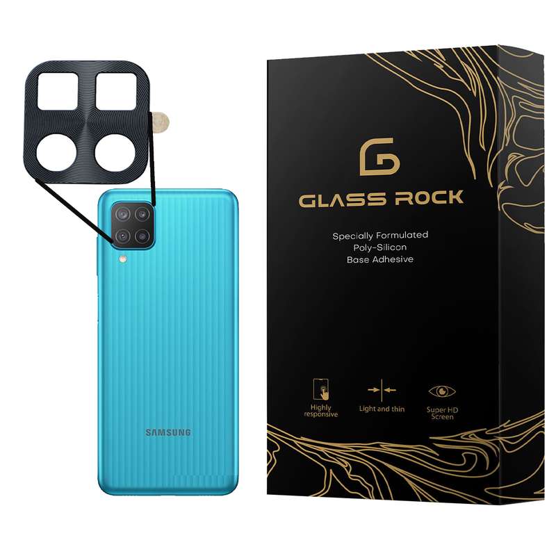 محافظ لنز دوربین گلس راک مدل STR-Glass مناسب برای گوشی موبایل سامسونگ Galaxy M12
