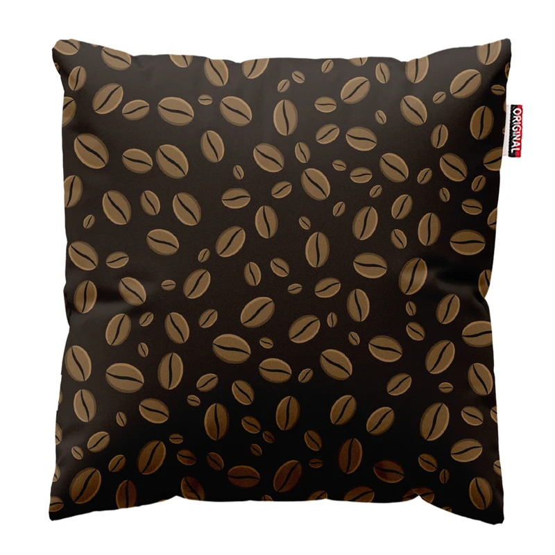 کوسن پاد آفرین طرح قهوه کافی کافه coffee کد 4021 سایز 40*40 سانتی متر