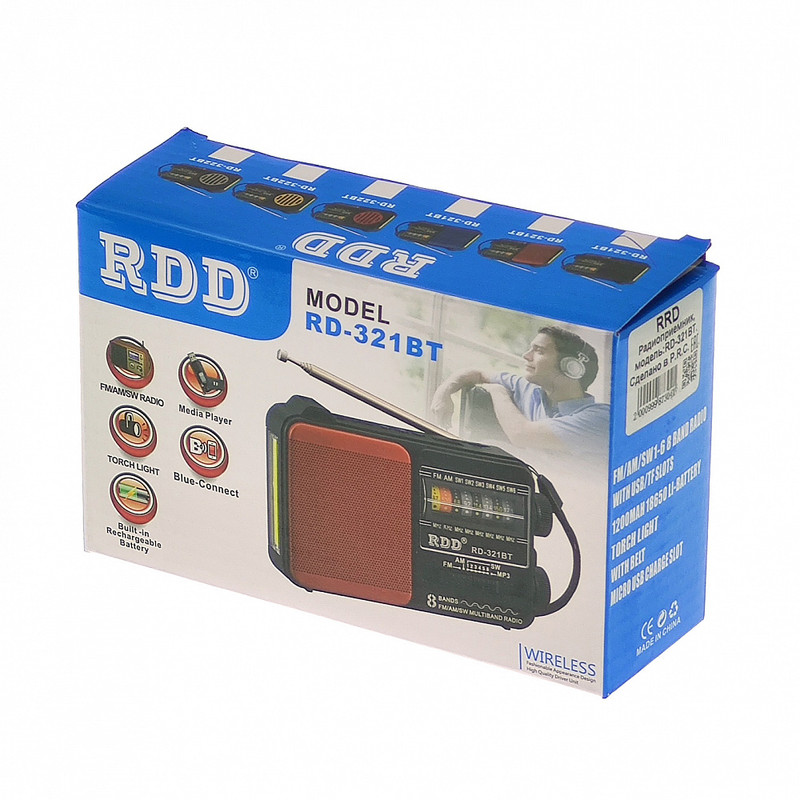 رادیو آر دی دی مدل RD-321BT