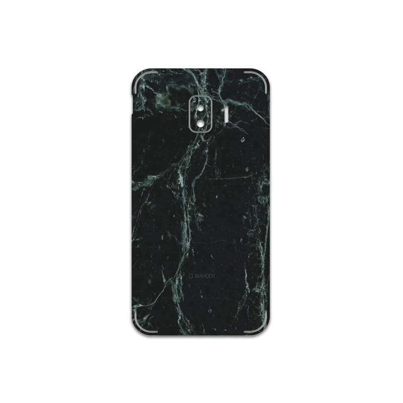 برچسب پوششی ماهوت مدل Graphite-Green-Marble مناسب برای گوشی موبایل سامسونگ Galaxy J2 Core