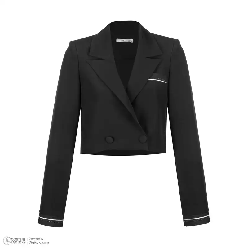 ست کت و شلوار زنانه نیزل مدل 0064-002 رنگ مشکی
