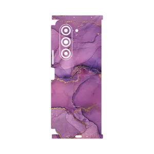 MAHOOT Purple Marble-FullSkin Cover Sticker for Samsung Galaxy Z Fold 5