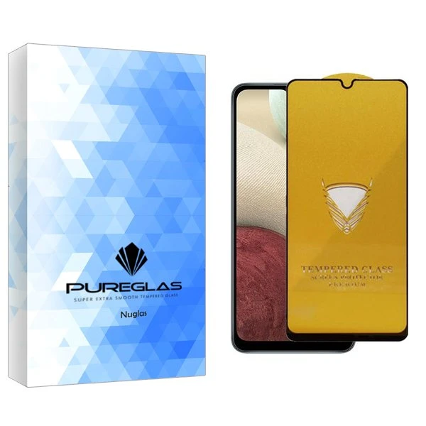 محافظ صفحه نمایش پیور گلس مدل NueGlas OG مناسب برای گوشی موبایل سامسونگ Galaxy A12